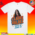 Zohran Mamdani Claire Valdez Vote By June 23 T-shirt